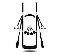 5 in 1 Sex Swing BDSM Bondage Restraints Kit Door Wrist Sex Ankle Thigh Restraint and Adult Toy Restraints Toys Black One Size