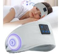 5-in-1 Sleep Headphones Bluetooth 5.4,Sports Wireless Bluetooth Headband,with Thin HD Stereo Speaker, Soft Music Headband Earphones for Men Women Teens Sleeping Workout Yoga & Travel , Washable