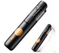 5-in-1 Smart Handheld Vacuum Cleaner, Strong Suction Cordless Mini Vacuums,Rechargeable Type-C Portable Mini Blower for Powerful Car Detailing & Quick Home Cleaning,Dust Cleaner for Home BlackA