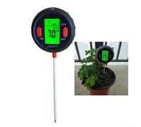 5-in-1 Soil Tester for Moisture pH Temperature and Light Meter, Temperature and Light Intensity Sensor, Battery Powered, for Gardening, Farming and Outdoor Plants