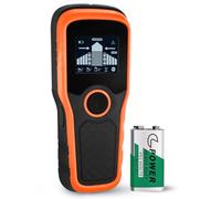 5 in 1 Stud Finder Wall Scanner, 2025 Newest Electronic Stud Detector, Comes with LCD Display and Audio Alarm, Stud Sensor Edge Center Finding for AC Wire Wood Metal Studs Cable Joist Detection