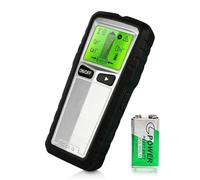 5 in 1 Stud Finder Wall Scanner, Electronic Wall Detector with LCD Display & Audio Alert, Center Finding Sensor for Wood, AC Wire, Metal Studs, Joist, Pipe & Cable Detection