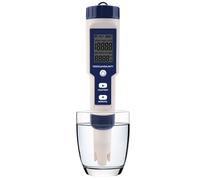 5 in 1 TDS EC PH Salinity Temperature Meter Digital Water Quality Monitor Tester for Spa Pools Aquariums(EZ-9909P)