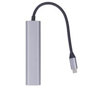 5 in 1 USB C Hub, USB C Docking Station with 4K HDMI, 5Gbps USB 3.0 Data Ports, 2 USB2.0 Data Ports, Type C Charging Port, Multiport Adapter 5 in 1, Compatible with Laptop Display