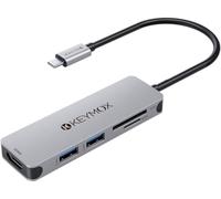 5-in-1 USB-C Hub with 4K HDMI Output and Card Reader