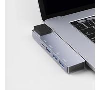 5-in-1 USB Hub with 65W Power Delivery, 3 USB3.0,1Gbps Ethernet, USB Ports for MacBook Air, iPad Pro, XPS, and More