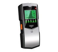 5-in-1 Wall Stud Finder and Metal Detector - Handheld Scanner with Green LED LCD Backlight Screen | Portable Wall Detection Device for AC Wire, Cables, Joists, Water Pipes and Carpentry, Random Color