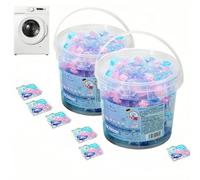 5-In-1 Washing Pods, 140PCS Laundry Detergent Pods Non Bio, Stain Removal Washing Liquid Capsules for Sensitive Skin, Unstoppable Laundry Detergent Beads Fabric Softener, for Clothes Cleaning