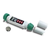 5-in-1 Water Quality Tester with LCD Display: Auto-Temp Pools Aquariums Hydroponics and Drinking Salinity Compensation Water - Measures for Ph (0-60°C)