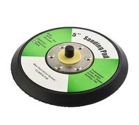 5 Inch 125mm DA Polish Backing Pad for Random Orbital Sanders - PU Hook and Loop Sanding Plate, Soft for Durable Abrasive Tool Accessory for Polishing & Grinding(Black)