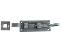 5" Inch - 125mm Hand Forged Pewter Necked Door Bolt
