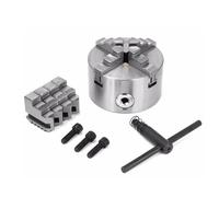 5 Inch 125mm K12-125 4 Jaw Self Centering Chuck for Mini Lathe Machine(30mm Through Hole)