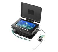 5 Inch 16GB DVR Fish Finder Underwater Fishing Camera AHD 1280 * 720 Screen 12pcs Infrared Lamp 1080P 15m Camera For Ice Fishing Clear View(15M Cable)