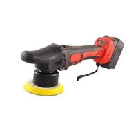 5 Inch 400W 20V Portable Dual Action Cordless Brushless Car Buffer Polisher With 4.0Ah Battery 8mm Orbit For Car Detailing