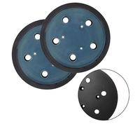 5 Inch 5-Hole Sanding Pad, Compatible with Porter Cable 13904 13909 333, 2-Pack Hook and Loop Sander Discs