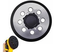 5 Inch 8 Hole Aluminum Alloy Replacement Sanding Pad for Dewalt DWE6423/6423K, DWE6421/6421K, DWE6421-B2, DWE6421-B3, DWE6421-BR, DCW210B Hook and Loop Sander Backing Pad - 1 Pack