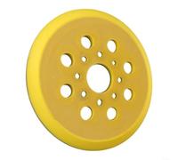 5 Inch 8-Hole Backing Pad 125mm Sanding Disc Holder | with for bosch GEX125-1AE PEX220A PEX220AE Random for orbit Sander Accessories Yellow PU
