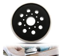 5 Inch 8 Hole Hook and Loop Sanding Pad Replacement - Metal Replacement Sander Pad Compatible with Bosch GEX125-1A, PEX220, ROS10, ROS20, ROS20VS, ROS20VSC, ROS20VSK Random Orbital Sanders