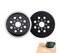 5 Inch 8 Hole Hook & Loop Sander Backing Pad for Bos-ch PEX 300/400 AE | Shock-absorbent heavy-duty build, even sanding pressure, quick tool-free fit, durable for daily workshop sanding tasks.