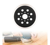 5 Inch 8 Hole Replacement Sander Backing Pad, Round Hook and Loop Backing Pad Random Orbit Sander Sanding Pad Compatible with Bosch Models GEX125-1A PEX220, ROS10 ROS20 ROS20VS ROS20VSC ROS20VSK