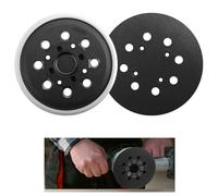5 Inch 8 Hole Sander Backing Pad for Bosch PEX 300 AE 400 AE 125mm | Hook & Loop Random Orbit Sander Pad Replacement, Impact Resistant Low Noise Polishing Disc for Smooth Finishing
