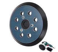5 Inch 8 Hole Sander Pad Replacement - Hook and Loop Sanding Disc Backing Pad Compatible with Makita BO5041, BO5030, BO5031, BO5010-5012, M9204, DBO180Z, BO8041