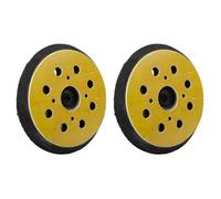 5-Inch 8-Hole Sanding Pad, Hook and Loop Backup Disc with Dust Extraction for Porter Cable R/O Sanders, 2-Pack Replacement for Model 151281-08