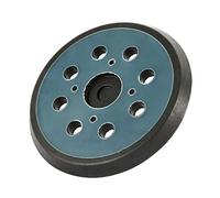 5 Inch 8 Holes Replacement Sander Backing Pad Round Hook and Loop Backing Pad 125mm Easy Installation Replacement Sanding Pad Sander Accessories for Most Orbital Random Sanders with 4 Screws (1PC)