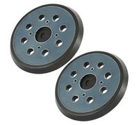 5 Inch 8 Holes Round Hook and Loop Backing Pad 125mm Sander Pad Replacement Sanding Discs Pad Sander Backing Pad Random Orbital Sander (2pcs, 125mm, 01, Medium)