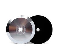 5 Inch Aluminum Backer Pad Hook and Loop Backing Pad Backing Holder M14 Polish Wheel Holder Pad