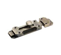 5 Inch Antique Brass Door Slide Latch Lock Antique Door Sliding Bolt Heavy Duty Gate Sliding Bolt Latch with Screws for Garden Gate Shed Door Window - Bronze