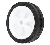 5 Inch Caster Wheel 120mm/4.7in ABS Industrial Casters for Air Compressors Mobile Operations, Air Compressor Accessories