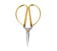 5-inch Chinoiserie Dragon & Chine Scissors Stainless Steel Sewing Gold Plated Tailor Garden Pruning Tools Set