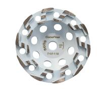 5 Inch Diamond Grinding Cup Wheel for Concrete & Masonry, High Performance Z-Segment Heavy Duty Grinder Wheel for Thinset Removing, 5/8"-11 Threaded