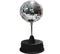 5 Inch Disco Mirror Ball Flexible LED Light Auto-rotate Dancing Family Party Light