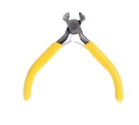 5 Inch Flat Head Guitar Fret Puller Tool with Blue Rubber Coating,Fret Wire Pliers Professional Bass String Removal Cutting Nipper Luthier Repair Nippers for Acoustic Eelectric