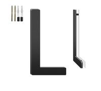 5 Inch Floating House Numbers and Metal Letters for Outdoor Signs, House Numbers for Outside, Aluminum Address Letters and Numbers for Door, Mailbox, Garden, Perfect for Home or Office (Letter L)