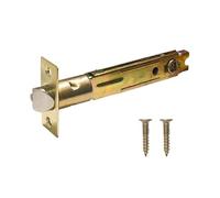 5-Inch Gold Deadbolt Door Lock with Square Corner Faceplate Compatible with Standard Knobsets for Entry/Bedroom Doors Easy Install & High Security