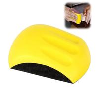 5 Inch Hand Sanding Block for Wood,Hook & Loop Ergonomic Mouse Sander Pad for Woodworking Furniture Restoration Automotive Polishing Drywall and Crafts