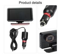 5-inch Hd Black Display (HUD) for Car Dash Connectivity - Smartphone Abspc Construction Cam Fit for Most Vehicles - Head-up (WITH 32GTF CARD)