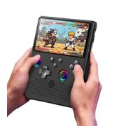 5-Inch IPS Handheld Game Console, Portable Retro Gaming Console with Large Screen, Dual Player Support, USB Connection, MP3 Music Player, Rechargeable Battery