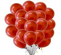 5 inch Latex Balloons Premium Quality Birthday Wedding Party Balloon Anniversary Decorations Romantic & Other Décor Themes Brown Color Pack of 50