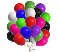 5 inch Latex Balloons Premium Quality Birthday Wedding Party Balloon Anniversary Decorations Romantic & Other Décor Themes Mix Colors Pack of 100