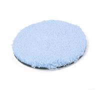 5 Inch Microfiber Polishing Pad Soft for Car Wax | Blue microfiber material, gentle on plastics, eliminates defects, hand buffing, no machine needed