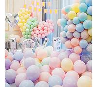 5 Inch Mini Pastel Balloons 200PCS Macaroon Candy Colored Latex Balloon Suitable for Balloon Garland Balloon Arch Decoration Birthday Party Baby Shower Party and Other Party Balloons (Mixed color)