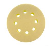 5 Inch Orbital Sander Foam Backing Pad with 8 Holes - Sponge Sanding Pad for DA Sanders, Compatible with Vacuum Sanding Discs and Polisher Pads, Wet/Dry Use