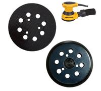 5 Inch Orbital Sander Pads,2 Pack, 8-Hole Replacement Hook and Loop Sander Backing Pads, Durable Rubber Sanding Discs for Sander, Compatible with Makita BO5030 BO5031 BO5041 BO5010 BO5011 BO5012