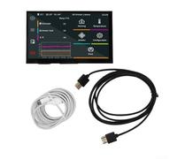 5 Inch PITFT50 Touchscreen Display for Voron For 3D Printer, 800x480 Resolution For Klipper Interface Monitor with Tempered Glass, Compatible with For Raspberry Pi