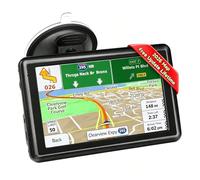 5 inch Sat Nav, Car GPS Navigation System for Trucks, with UK and Europe Maps, Lifetime Free Updates, Support Postcode Search and Voice Guidance