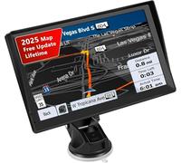 5 inch Sat Nav for Car, with UK Maps, Lifetime Updates, Support Postcode Search, Voice Directions, Speed Camera Alert, Lane Guidance Assist